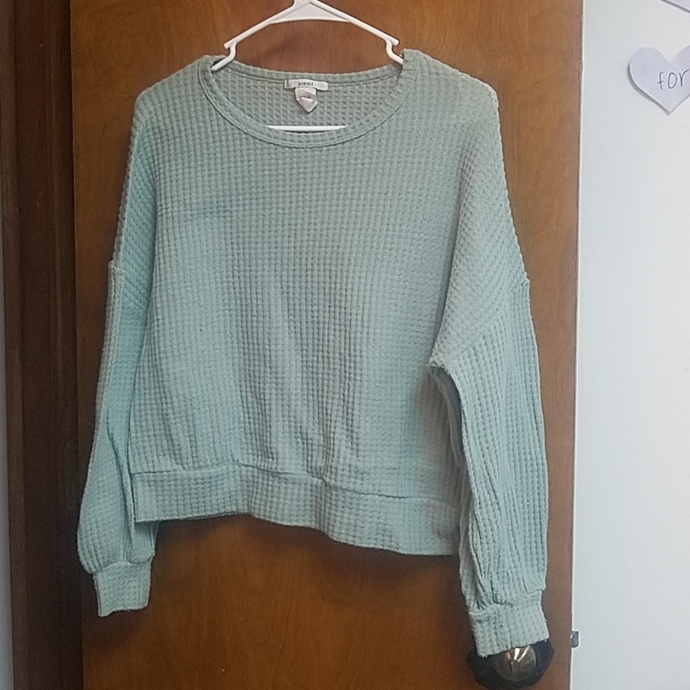 Thin seagreen sweater